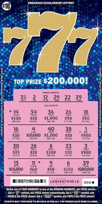 777 scratchcard - game number #859 - front-scratched