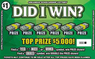 Did I Win? scratchcard - game number #860 - front