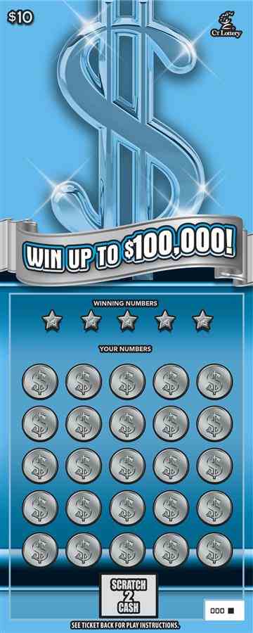 $ scratchcard - game number #1783 - front