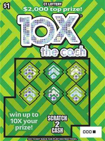 10X The Cash scratchcard - game number #1863 - front