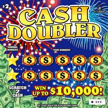 Cash Doubler scratchcard - game number #1730 - front