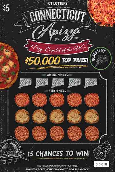 Connecticut Apizza scratchcard - game number #1904 - front