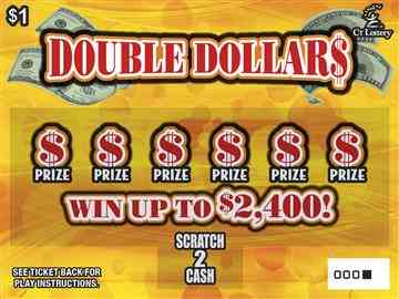 Double Dollars scratchcard - game number #1789 - front