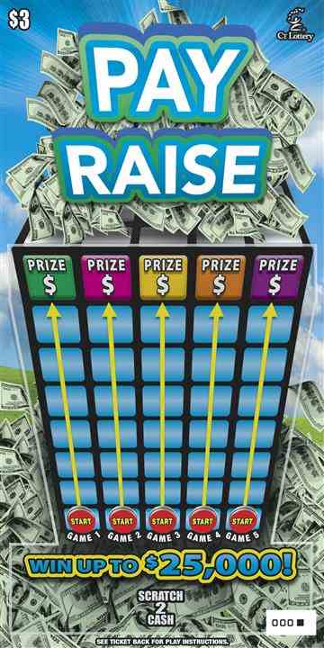 Pay Raise scratchcard - game number #1770 - front
