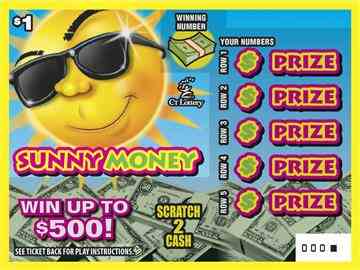 Sunny Money scratchcard - game number #1781 - front