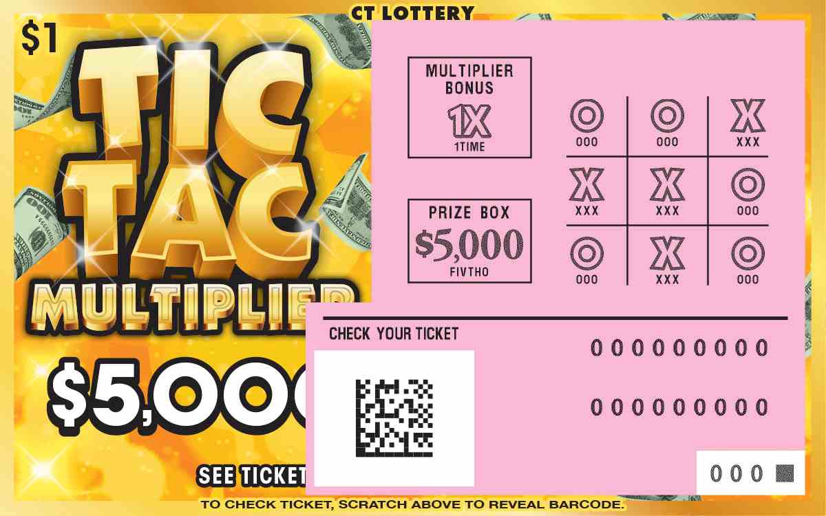 Tic Tac Multiplier scratchcard - game number #1901 - front-scratched