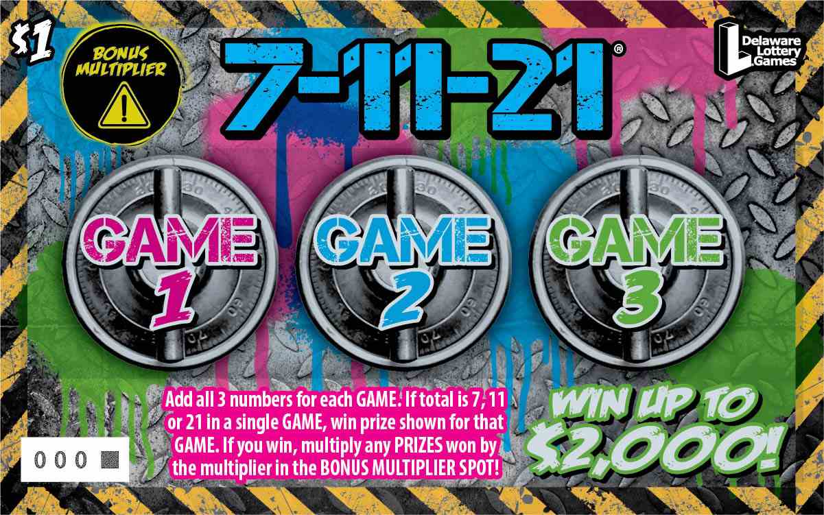 7-11-21 scratchcard - game number #523 - front