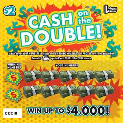 Cash On The Double scratchcard - game number #446 - front