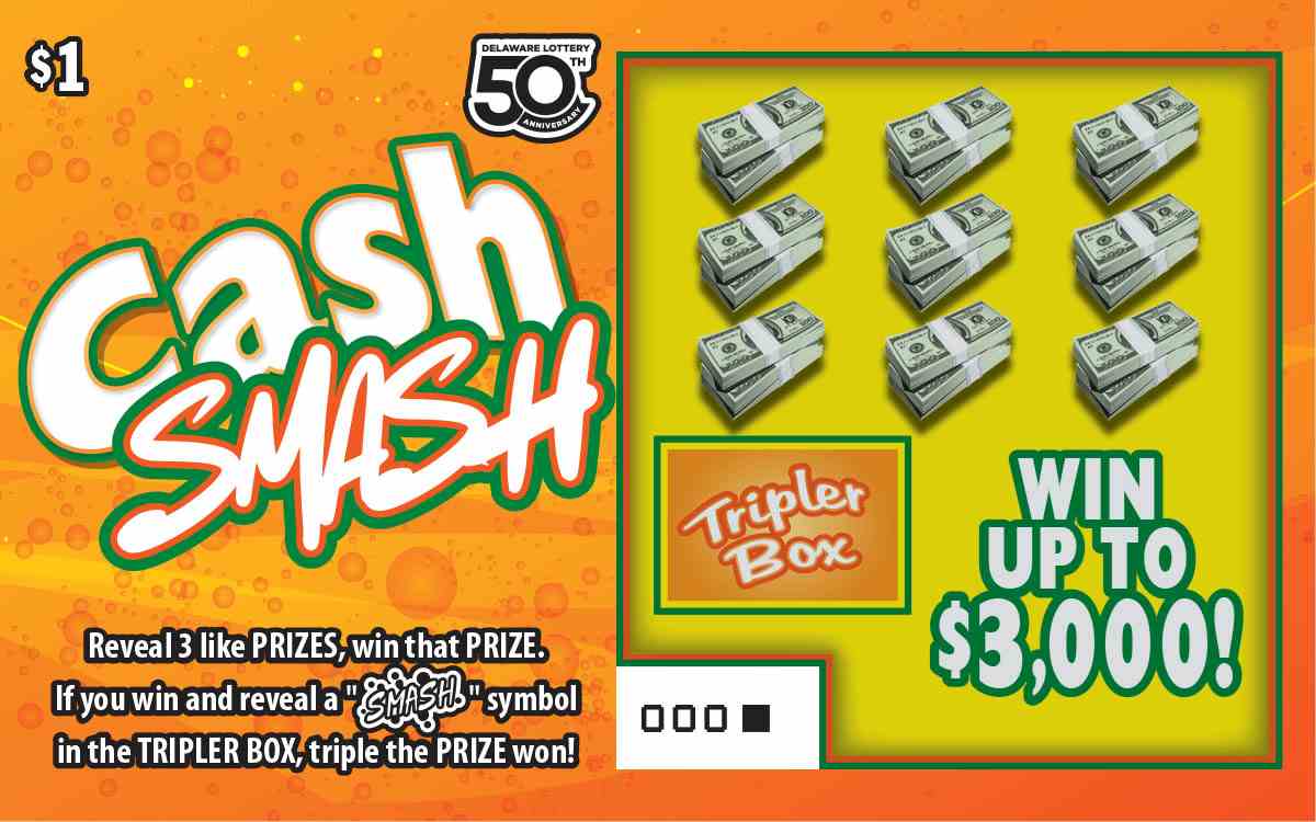 Cash Smash scratchcard - game number #507 - front