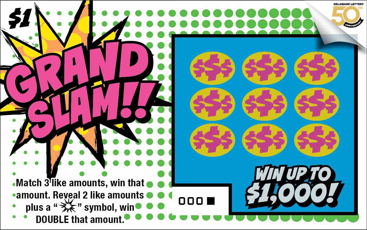 Grand Slam!! scratchcard - game number #508 - front