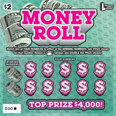 Money Roll scratchcard - game number #400 - front