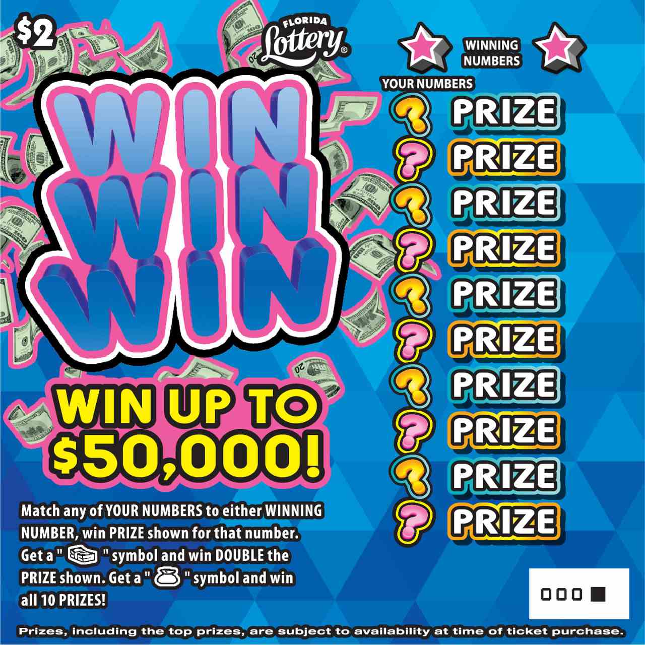 Remaining Top Prizes FL Scratch Offs