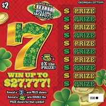 7 Series scratchcard - game number #1889 - front