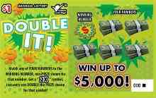 Double It! scratchcard - game number #1647 - front