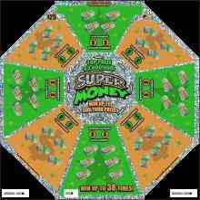 Super Money scratchcard - game number #1547 - front