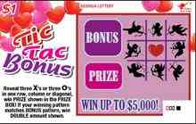 Tic Tac Bonus scratchcard - game number #1631 - front