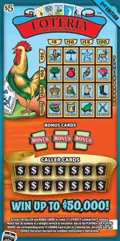 Loteria 2Nd Edition scratchcard - game number #1910 - front