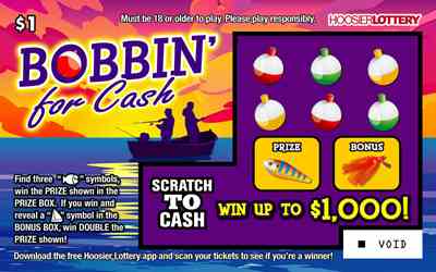 Bobbin, For Cash scratchcard - game number #2589 - front