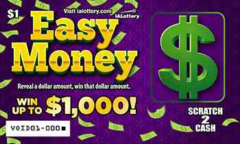 Easy Money scratchcard - game number #676 - front