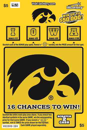 Hawkeye™ Gold scratchcard - game number #686 - front