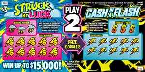 Play 2 scratchcard - game number #245 - front