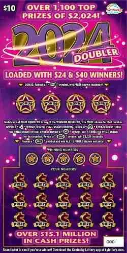2024 Doubler scratchcard - game number #914 - front