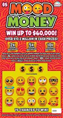 Mood Money scratchcard - game number #936 - front