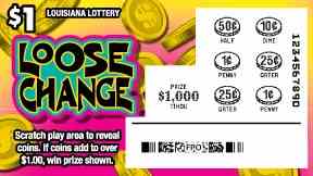 Loose Change scratchcard - game number #1626 - front-scratched