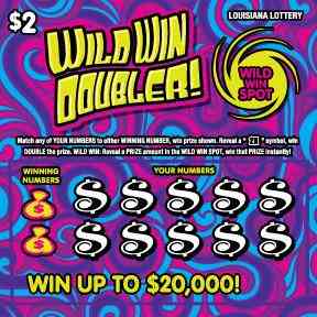 Wild Win Doubler! scratchcard - game number #1675 - front