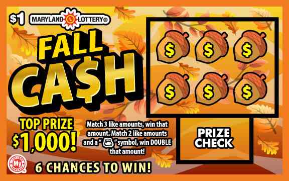Ca$H scratchcard - game number #754 - front