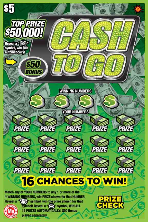 Cash To Go scratchcard - game number #720 - front