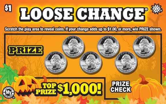 Loose Change® scratchcard - game number #812 - front