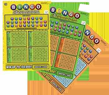 Bingo scratchcard - game number #415 - front