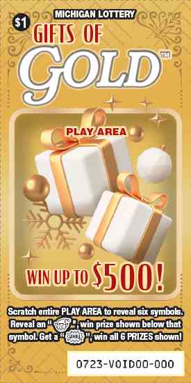 Holiday Colors scratchcard - game number #723 - front