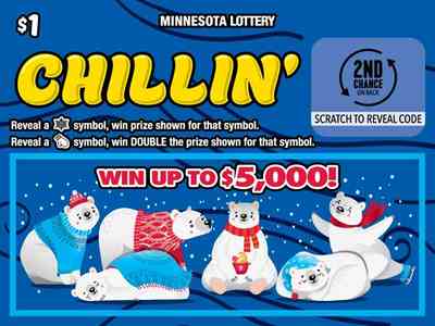 Chillin' scratchcard - game number #1974 - front