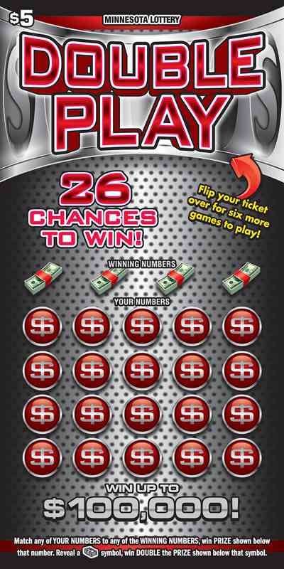 Double Play scratchcard - game number #1982 - front