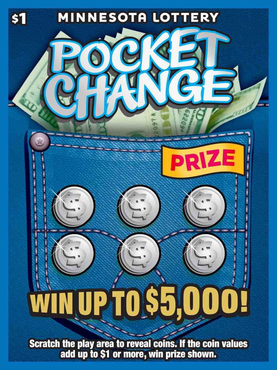 Pocket Change scratchcard - game number #2077 - front