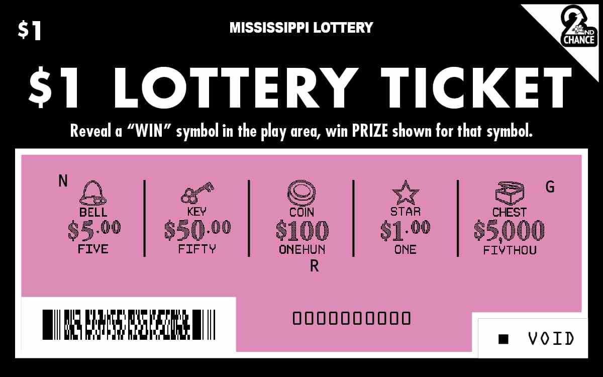 1 Lottery Ticket scratchcard - game number #176 - front-scratched