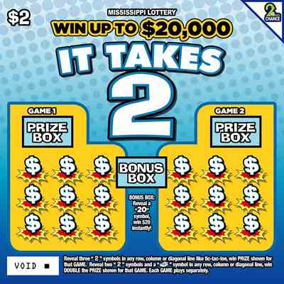 It Takes 2 scratchcard - game number #175 - front