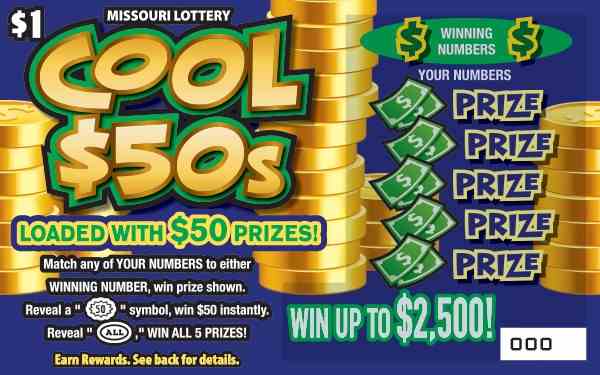 Cool $50S scratchcard - game number #466 - front