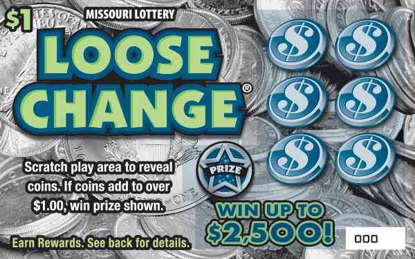 Loose Change scratchcard - game number #553 - front