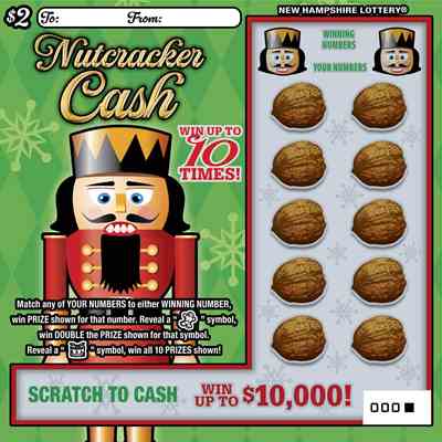 Nutcracker Cash scratchcard - game number #1678 - front