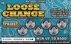 Loose Change scratchcard - game number #1804 - front