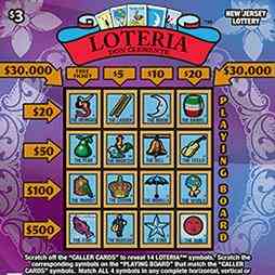 Loteria scratchcard - game number #1982 - front