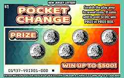 Pocket Change scratchcard - game number #1937 - front