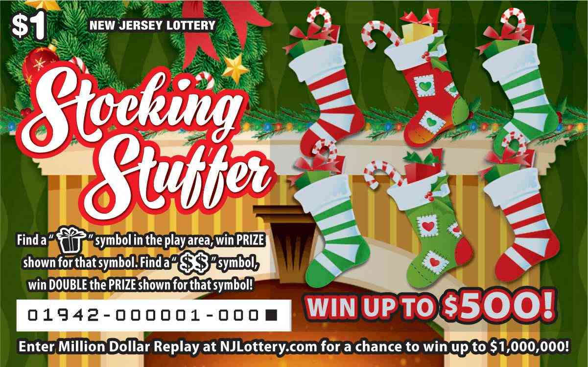 Stocking Stuffer scratchcard - game number #1942 - front