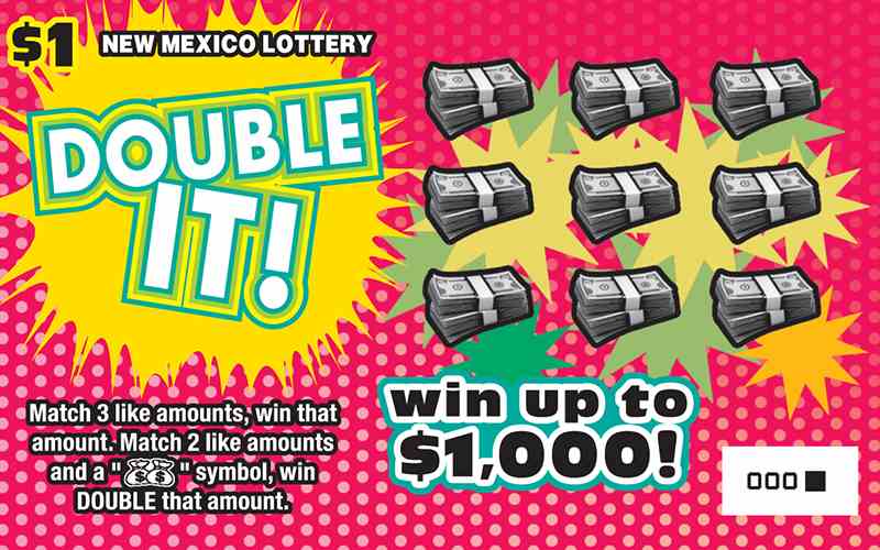Double It! scratchcard - game number #623 - front