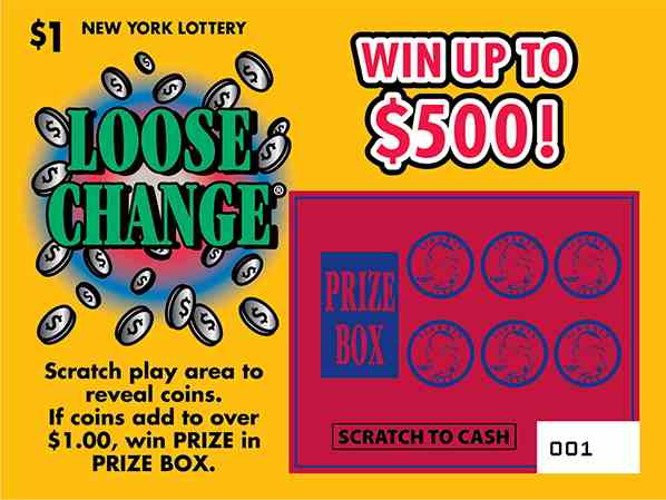 LOOSE CHANGE scratchcard - game number #1552 - front