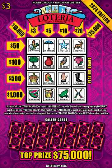 Loteria scratchcard - game number #911 - front