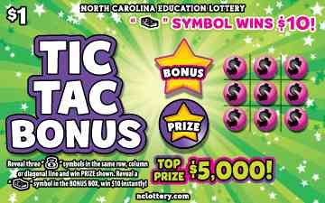Tic Tac Bonus scratchcard - game number #941 - front